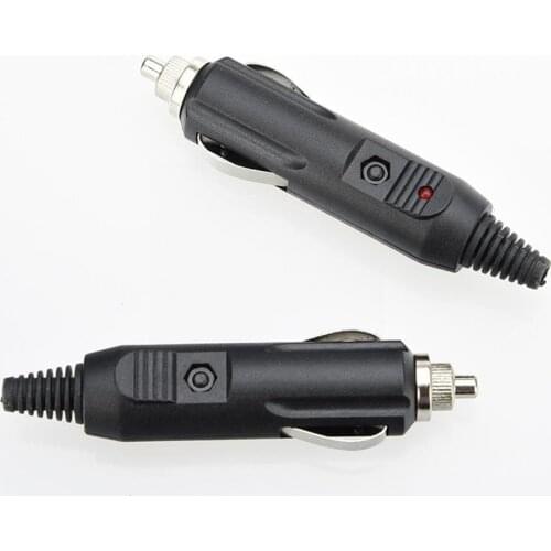 12/24V Replacement Car Cigarette Lighter Power Plug Red Plug Lighter Cigarette Led 3A Socket DC Adapter Connector Charger C S3M9