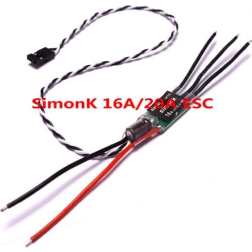 SimonK firmware ESC mini simonk 16A simonk 20A OPTO 2S~4S rc helicopters mini multirotor mini quadcopter multicopter simonk ESC