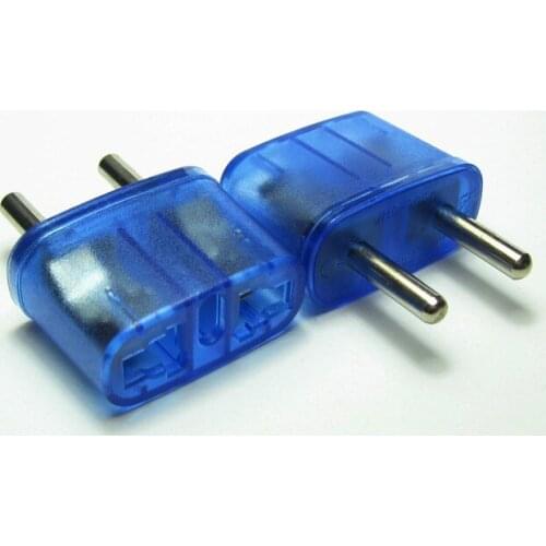 Universal US To EU Plug USA To Euro Europe Travel Wall AC Power Charger Outlet Adapter Converter