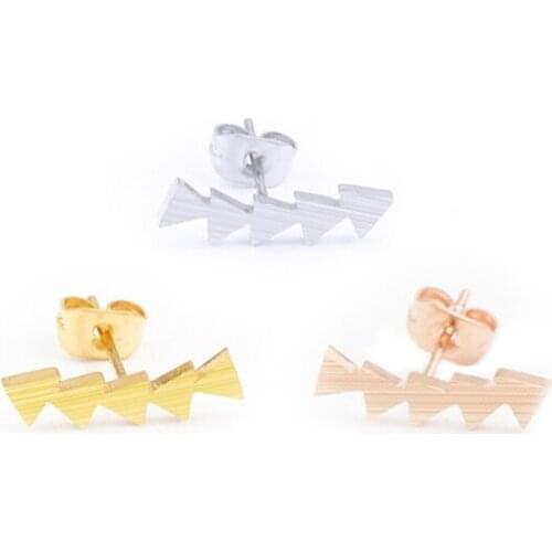 Oval Sun Design Earring Studs Color Elegant Fashion Women Jewelry Girl Gifts