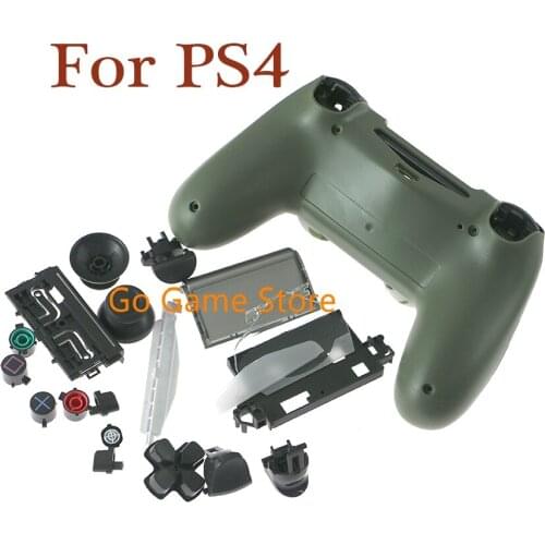 1set for PS4 Pro Wireless Controller JDS040 Camouflage Black Replacement full set Housing Shell Case