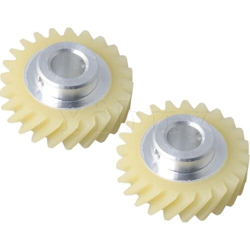 36.5mm w10112253 Mixer Worm Gear Replace Part 4161531 AH1491159 Set of 2