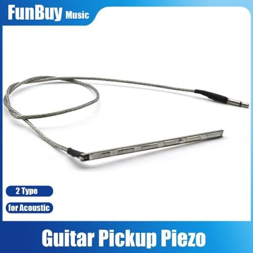 Acoustic Guitar Pickup Piezo Pickup Rod Saddle Transducer for Folk Guitar Guitar Parts & Accessories