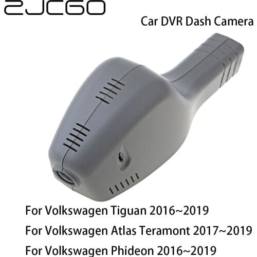 Car DVR Registrator Dash Cam Camera Wifi Digital Video Recorder for Volkswagen Tiguan Atlas Teramont Phideon 2016 2017 2018 2019