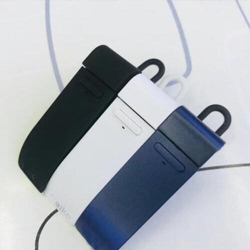 Free shipping Peiko travel language earphone wireless b-luetooth single headset HD business mobile phone headsets