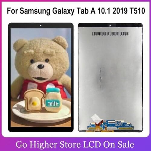 For Samsung Galaxy Tab A 10.1 2019 T510 T515 SM-T510 / SM-T515 LCD Display Touch Screen Digitizer Assembly