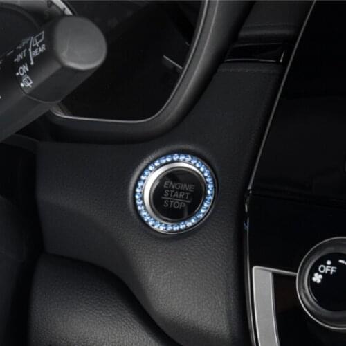Car Ignition Key Switch Ring Decoration Cover For Chrysler Sebring Voyager Crossfire PT Cruiser 300C Aspen Pacifica Town Country