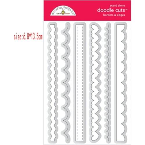 Sirius Wavy lace Metal Cutting Dies and stamps Template for DIY Scrapbooking Photo Album Embossing Decorative Cards new 2021