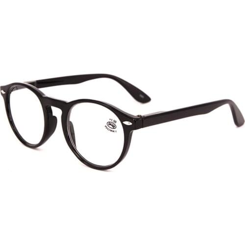 New Fashion Retro Round Women Rivets Reading Glasses Magnifier Men Simple Presbyopia Spectacles 6color +1.0,+1.5,+2.0,+2.5,+3.0