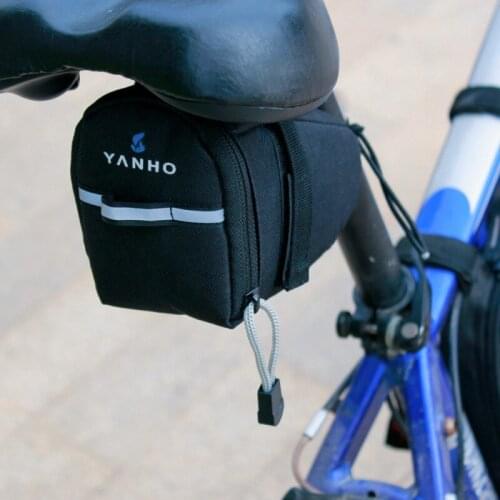 Bike Rear Seat Bag Waterproof Bicycle Saddle Storage Bag Mini Mountain Road Cycling Tail Bags Bicycle Accessories