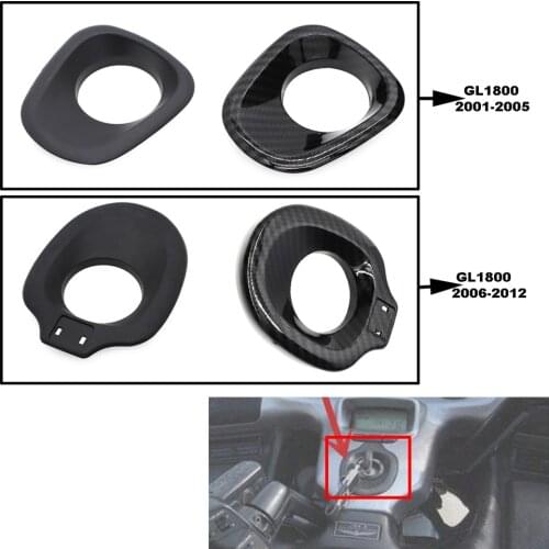 Motorcycle Ignition Key Lock Accent Cover Decoration Trim Decal For Honda Goldwing Gold Wing GL 1800 GL1800 2001 - 2012 2007