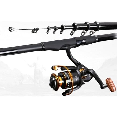 3.6M 4.5M 5.4M 6.3M Ultra Light Carbon Feeder Fishing Rod Telescopic Rock Fishing Rod Portable Travel Sea Lake Fishing Rod B246