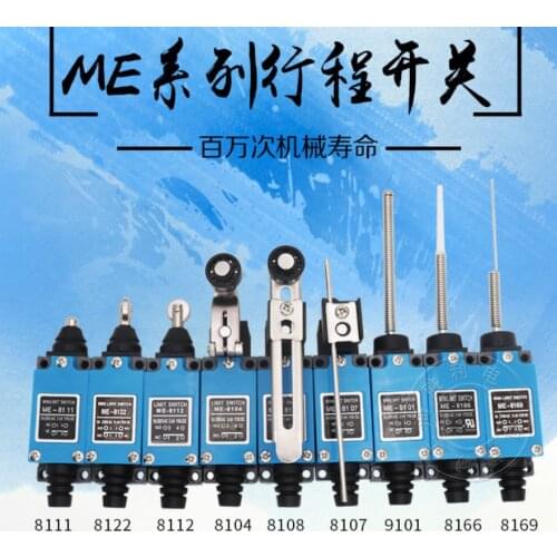 Waterproof ME-8108 limit switch Rotary Adjustable Roller For CNC Mill Laser TZ-8108 AC250V 5A 8108 8104 8111 8112 8122 8166