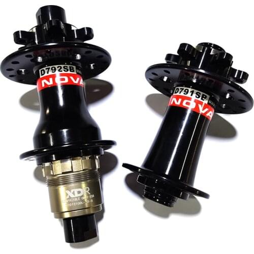 Novatec D791SB D792SB All Road Disc 6 Bolt Gravel Hubs Center Lock HG 8-11s XDR 12 Speed 20H 24H Front 12×100mm Rear 12×142mm