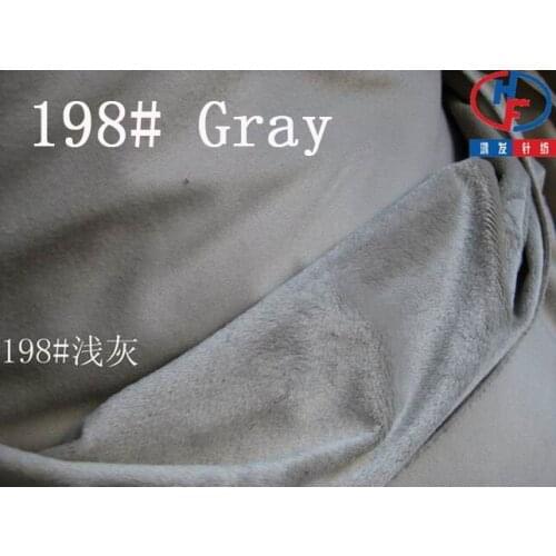 600# light green Super soft velvet fabric microfiber brushed velboa hair height 2-3mm for DIY toy blanket pillows(10 pieces)