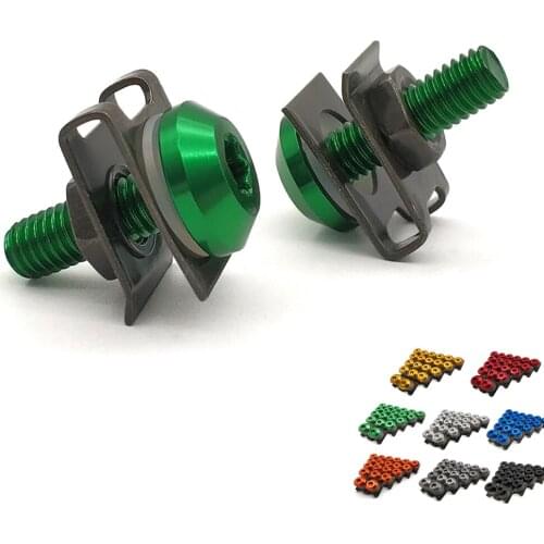 Aluminum Motorcycle Fairing Screws Clips Body Spring Bolt Kit Accessories For Kawasaki ZX14R Z1000SX Z750 Z1000 Z650 Z900 Z800