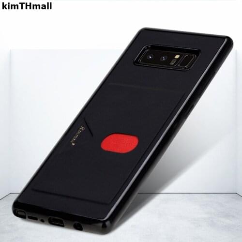 Case For Samsung Galaxy S8 back Cover Card slot TPU leather soft magnet phone case fundas For Galaxy S8 Plus case capa kimTHmall