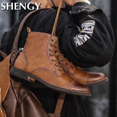 HULINGMEI Men's Work Shoes