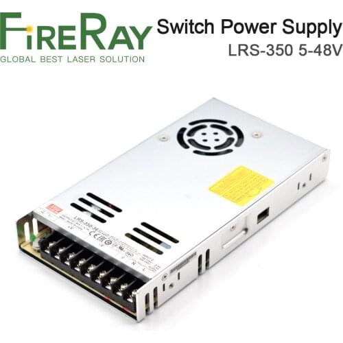 MeanwellFireRay LRS-350 Switch Power Supply DC5V 12V 24V 36V 48V use for CNC Router Engraving Machine