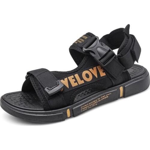 Quality Brand Gladiator Slippers Men Designers Comfortable Beach Sandals Male Super Cool Mule shoe Men Sandalss