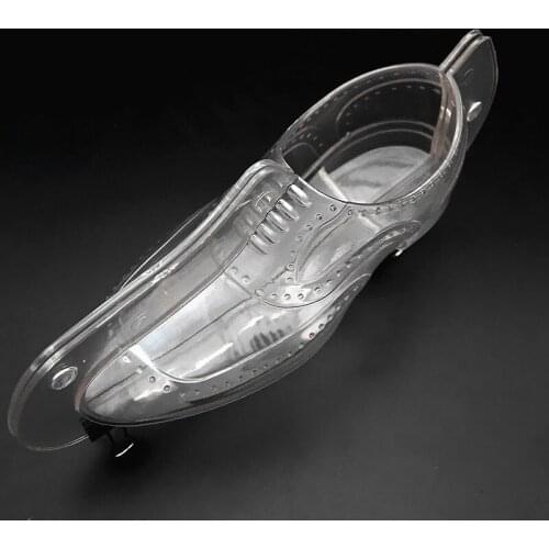 Leather Men Shoe Plastic Chocolate Mold 3D Candy Cake Molds Decorating Tools DIY Home Baking Sugar Craft Cake Men Shoe Molds