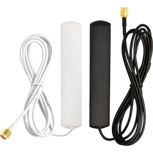 LTE/GSM/2.4G/5.8G/3G module 4G full-band high-gain 5DB automotive patch antenna SMA inner pin