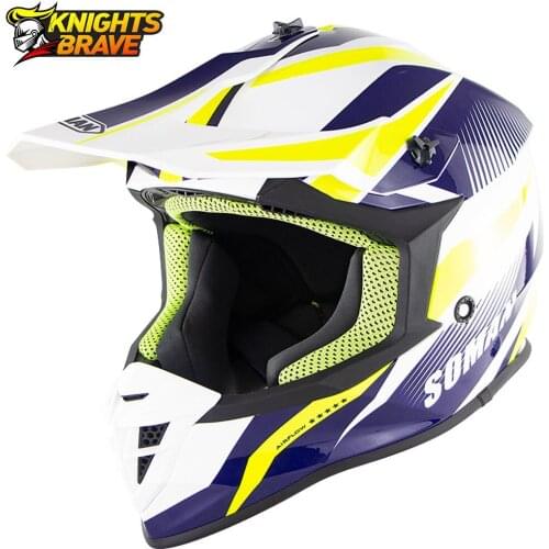 Motorcycle Helmet Men Motocross Off-road Helmet Crash Motorbike Racing Moto Helmet Biker Full Face Casco Moto ECE Certification