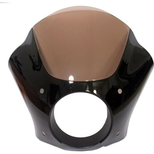 Motorcycle Gauntlet Headlight Fairing & Lock Mount Kit For Harley Dyna Glide FXRS FXDL FXD Sportster XL 1200 883