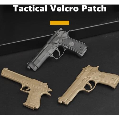 Military patch decorative gun patch for Velcro Tactical Patch Helmet Vest Out Of MOLLE Bag