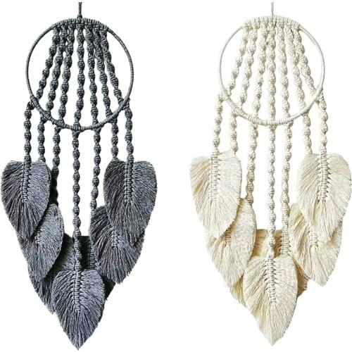 Home Décor Wall Hanging Tapestry Weave Creativity Hand-woven Bohemia Style For Gifts Cotton Thread Bedroom Decoration Mat