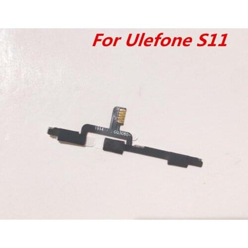 Original For Ulefone S11 Side Power Volume Power On Off button Flex Cable FPC Wire Repair Accessories Parts For Ulefone S11