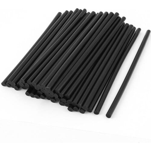 50 Pcs 7mm Diameter 180mm Crafting Models Plastic Hot Melt Glue Stick