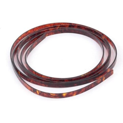 Musiclily Plastic Guitar Binding 1650*6*1.5mm, Tortoise Shell