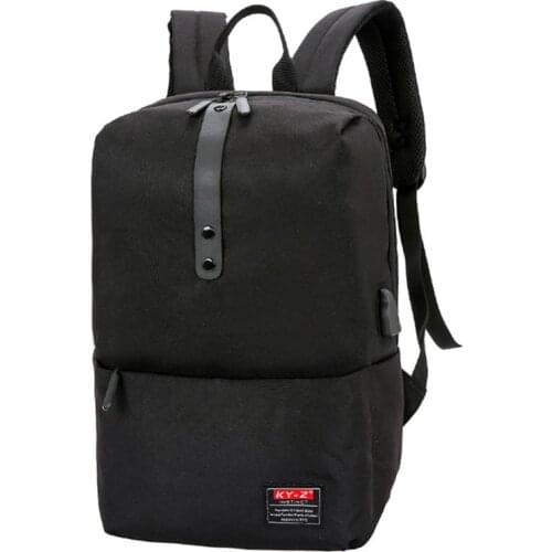 Fashion Mens Backpack USB Charging Bag Waterproof Multi-function Rucksack school Laptop Backpack For Teenager mochilas