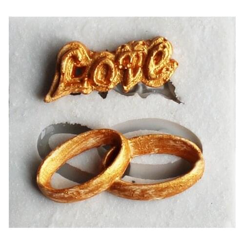 DIY Lovely Ring Silicone Mold Fondant Cake Decorating Tools Soap Mold Cake Chocolate