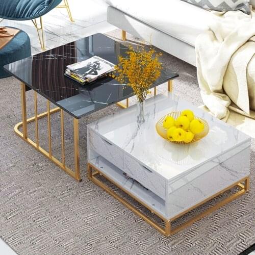 Nordic Living Room Coffee Tables for Lobby Restaurant Hotel Corner Endtable Modern Minimalist Small Apartment Dining Side TableF