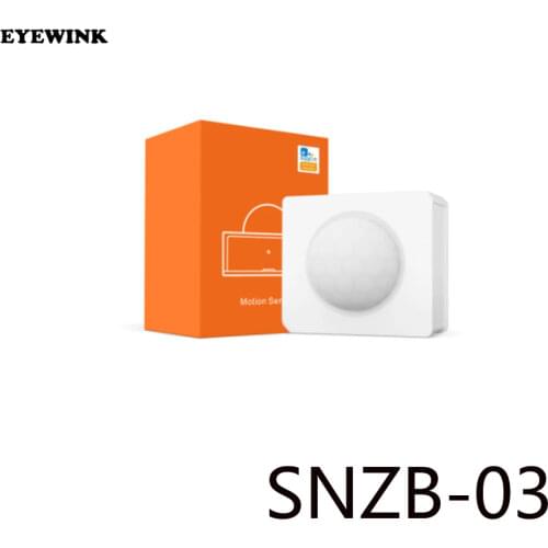 SNZB-03 Zigbee Smart ZigBee Motion Sensor Detector Sensor Smart Home Security Work With SONOFF ZBBridge via eWeLink APP