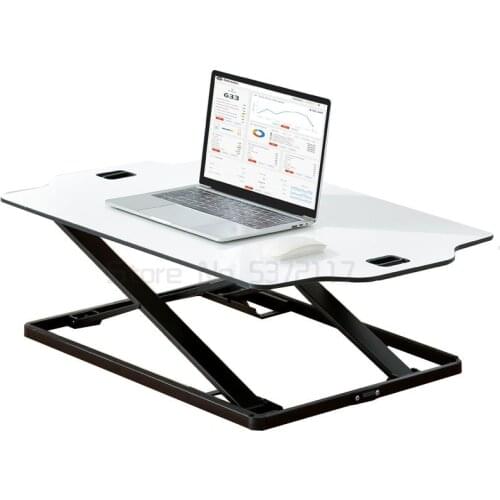 Standing lifting table notebook desktop computer monitor desktop folding workbench