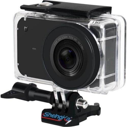 Gosear Waterproof Protective Case Shell Housing for Xiaomi Xiao Mi Mijia 4K Action Camera Diving Surfing Underwater Photography