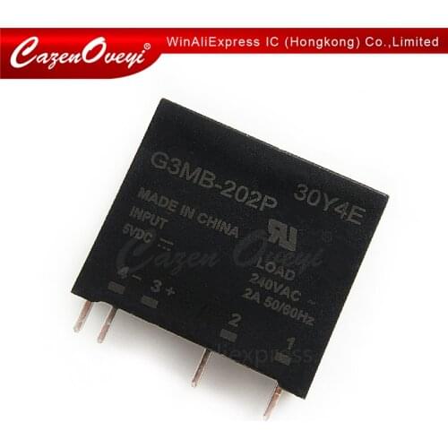1pcs/lot G3MB-202P G3MB-202PL G3MB 202P DC-AC 5VDC, 240 V AC 2A In Stock