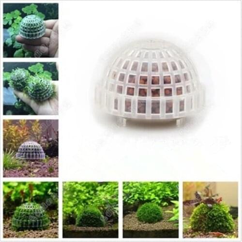 1PC Plastic Aquarium Decoration Live Plants Fish Tank Media Moss Ball Filter for Fish Tank Aquatic Pets Mineral Balls Ornaments