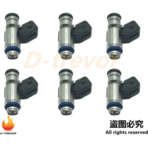 6Pcs Oem Fuel Injector nozzle IWP-001 for Fiat Brava Bravo 182 Marea 185 Palio Lancia Delta 1.6L iwp001 75112001 FJ1072112B1