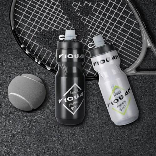 710ML Bicycle Water Bottle Mountain Road Bike Bicycle Cycling Squeeze Jet Drink Bottle Outdoor Plastic Portable Sports Bottle
