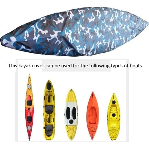 Kayak Storage Transport Cover Waterproof UV Resistant 2.1-6m 8 Sizes