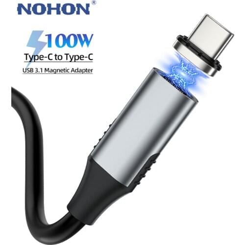 USB 3.1 Type C Thunderbolt 3 cable PD 100W 4K 10Gbps Data Transfer fast charge Cord For Xiaomi POCO X3 M3 Samsung Macbook iPad