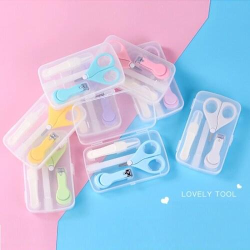Multicolor Baby Nail Clipper Set Of 4 Baby Safety Nail Clippers Baby Nail File Combination Set 2020