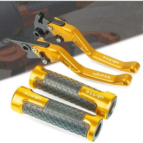 Motorcycle CNC Aluminum Brake Clutch Levers FOR DUCATI 916SPS UP TO 1998 Handlebar Grip 916 SPS Handle Hand Grips Accessories