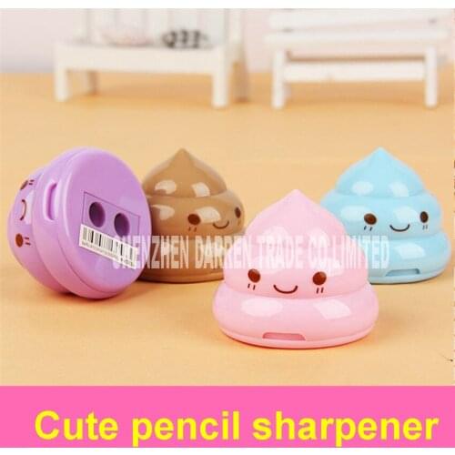 New Arrival Pencil sharpener pencils small planing pencil sharpener pencils cartoon creative style cute double hole student Hot