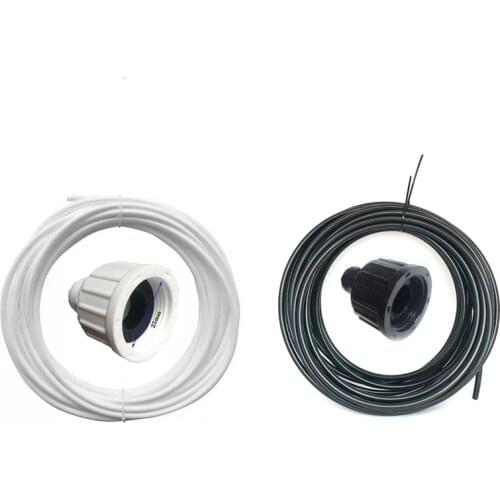 HEMAN 1/4''PE Tube 3/4''Femal Thread Water Tap Adator for Irrigation Misting Cooling System RO Water Filter System Aquarium