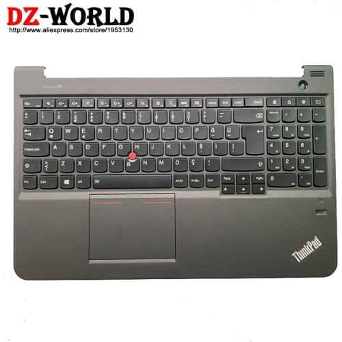 Palmrest Upper Case With Turkish Backlit Keyboard Touchpad for Lenovo Thinkpad S5 S531 S540 Backlight Teclado C Cover 00HM889